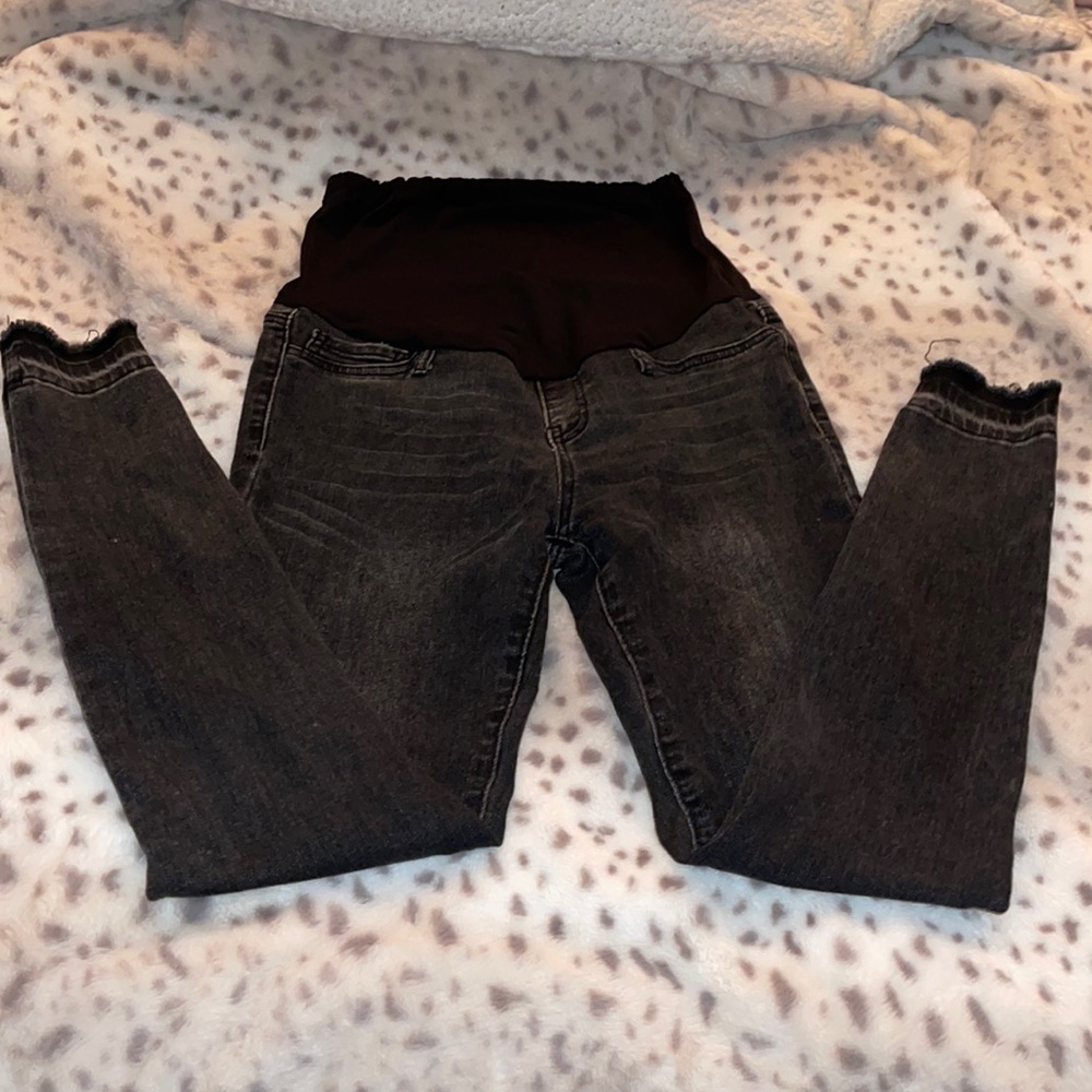 SHEIN Maternity black jeans, XXS/0